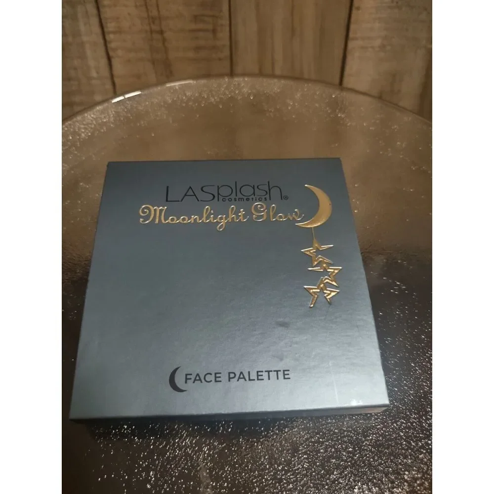 LASPLASH cosmetics - MOONLIGHT GLOW FACE PALETTE -blush, bronzer & highlight NEW